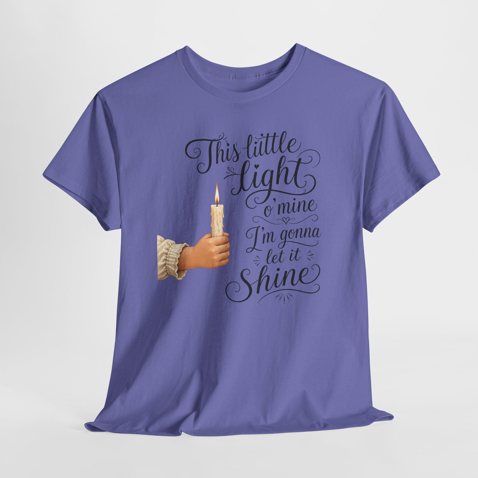 'This Little Light O' Mine' T-Shirt — Inspirational Gospel Tee - Image 71
