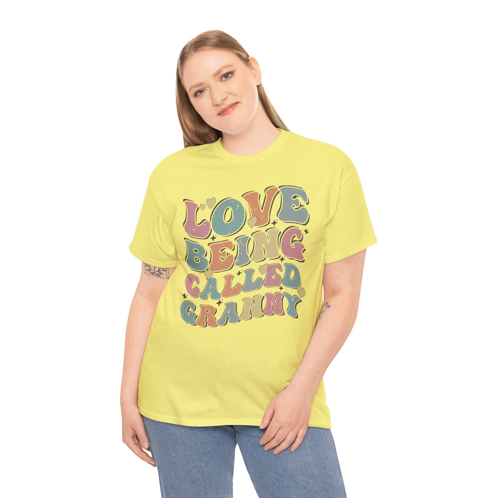 Love Being Called Granny T-Shirt — Proud Granny Tee - Image 48