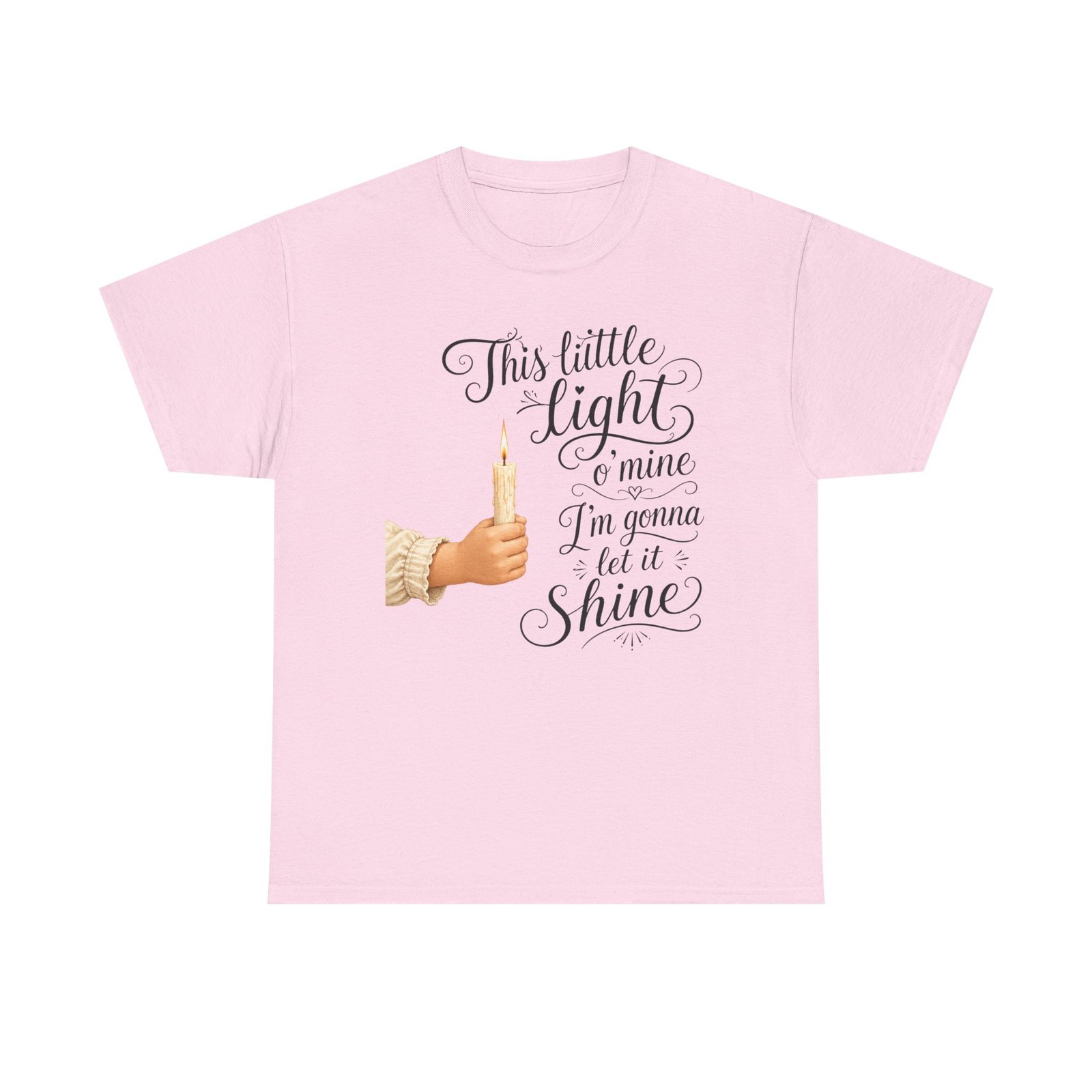 'This Little Light O' Mine' T-Shirt — Inspirational Gospel Tee - Image 72