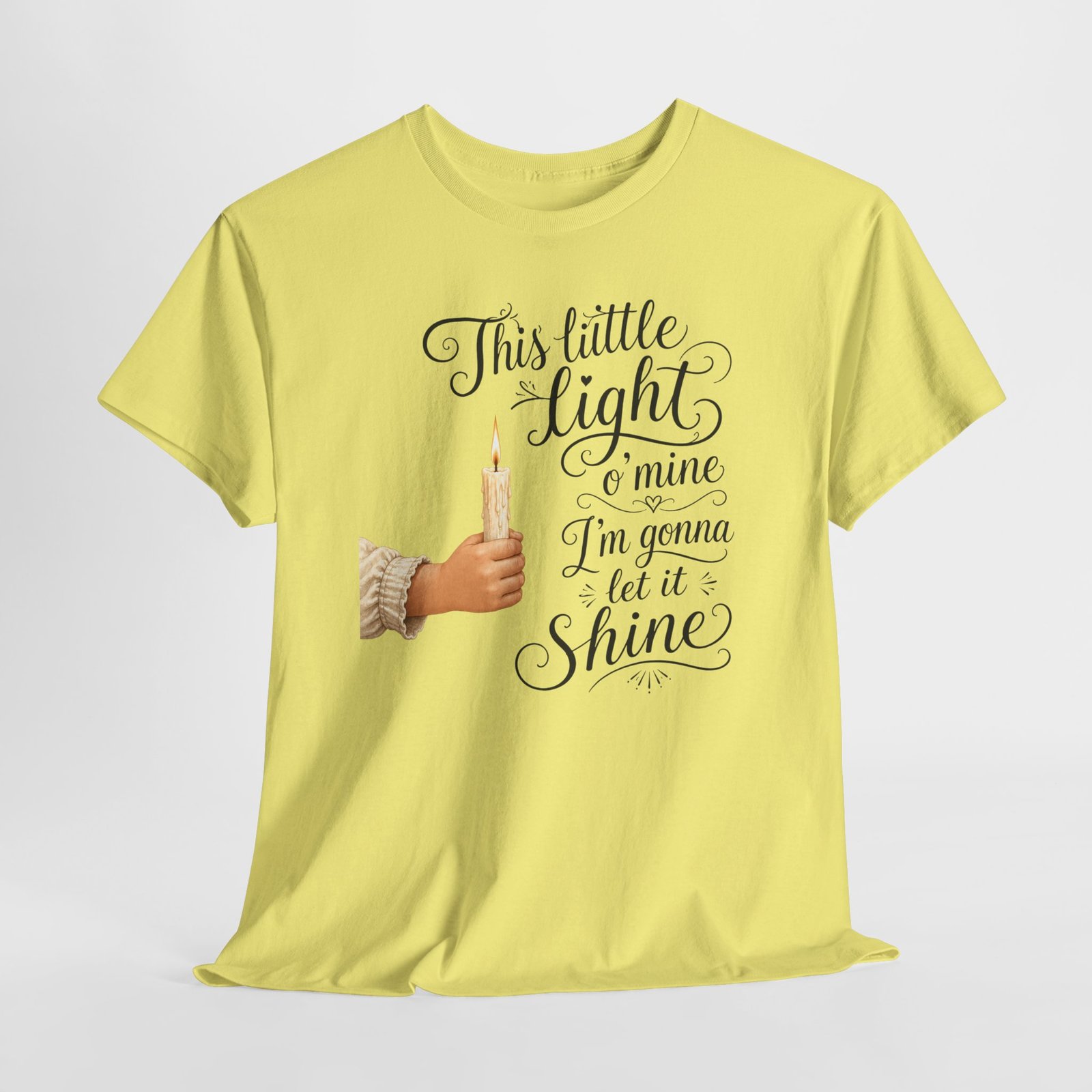 'This Little Light O' Mine' T-Shirt — Inspirational Gospel Tee - Image 50