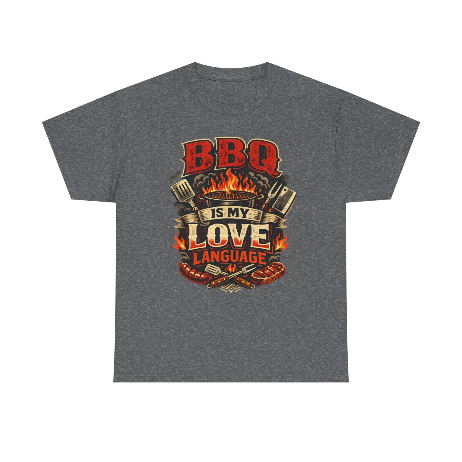 BBQ Is My Love Language T-Shirt - Image 44