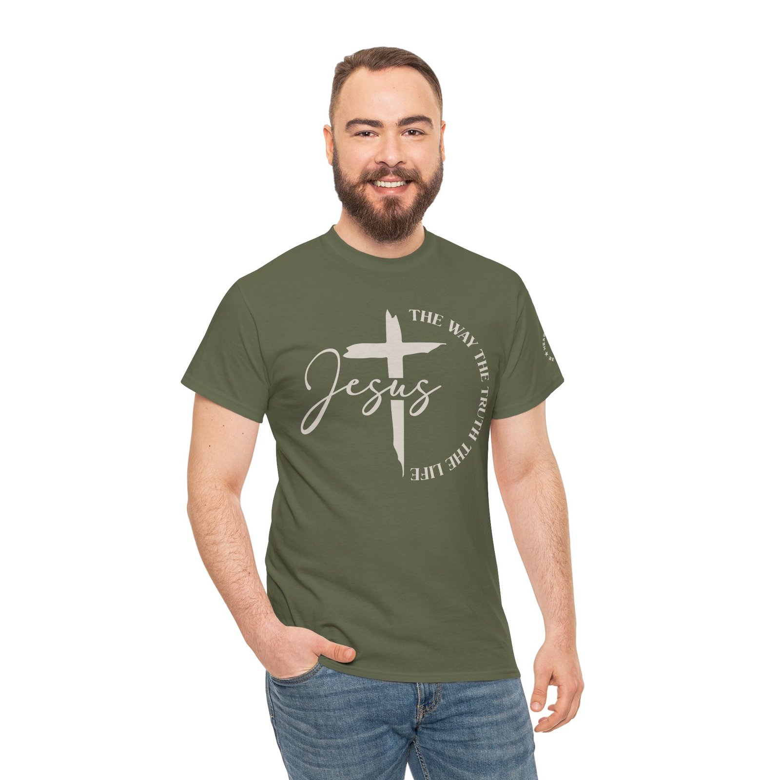 Jesus WAY | TRUTH | LIFE T-Shirt — Inspirational Christian Tee - Image 77