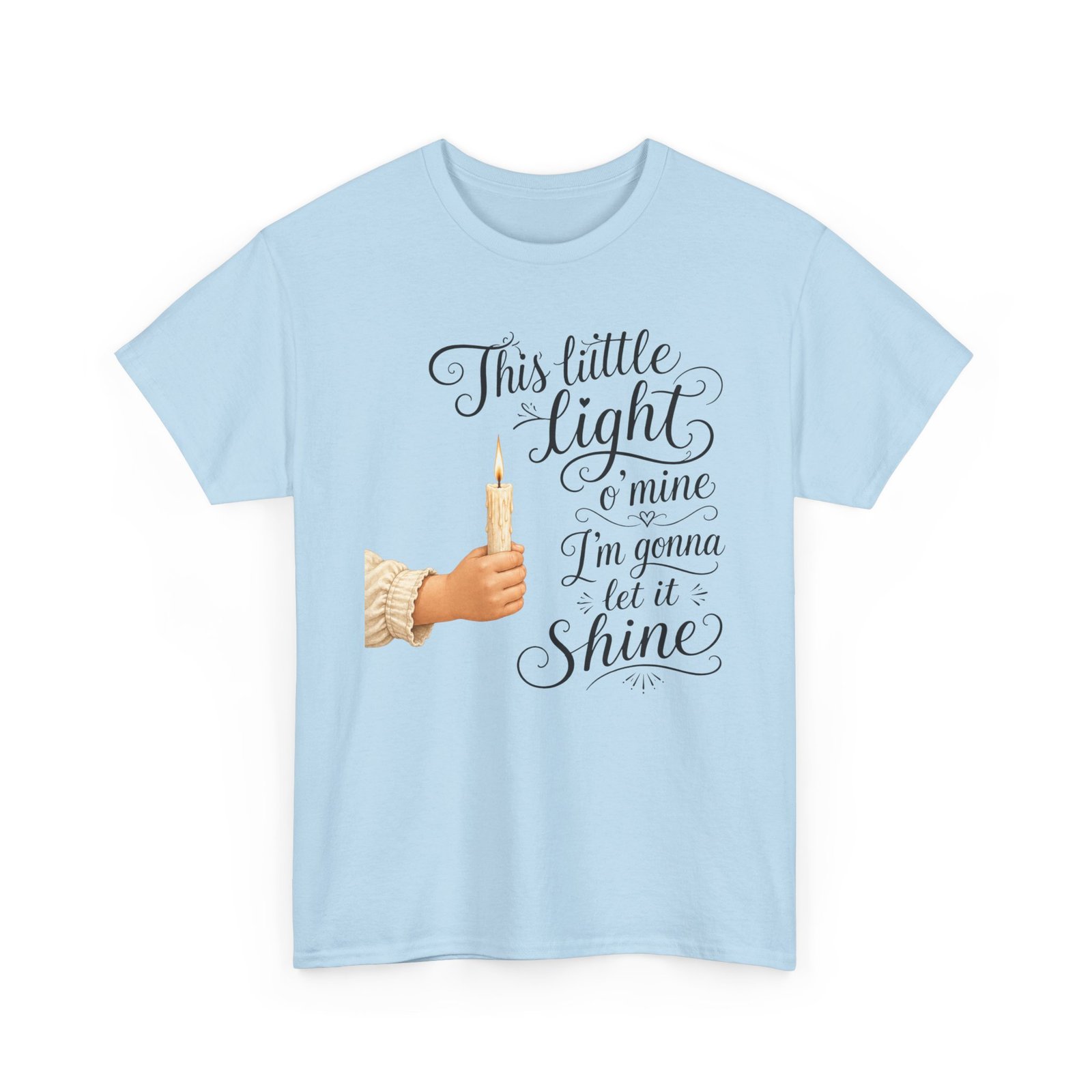 'This Little Light O' Mine' T-Shirt — Inspirational Gospel Tee - Image 59
