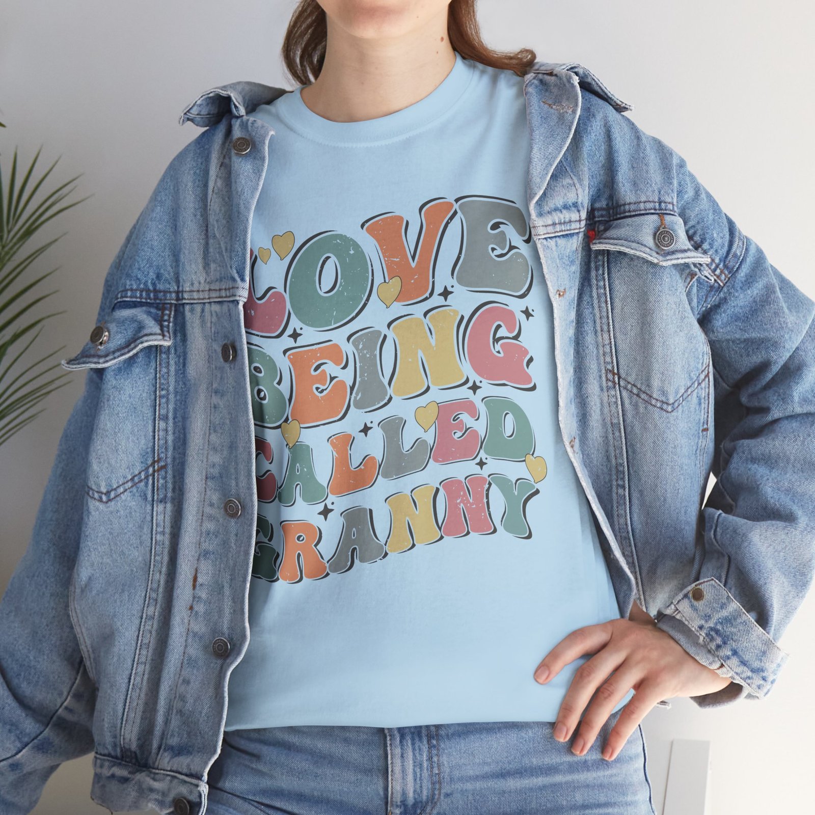 Love Being Called Granny T-Shirt — Proud Granny Tee - Image 64