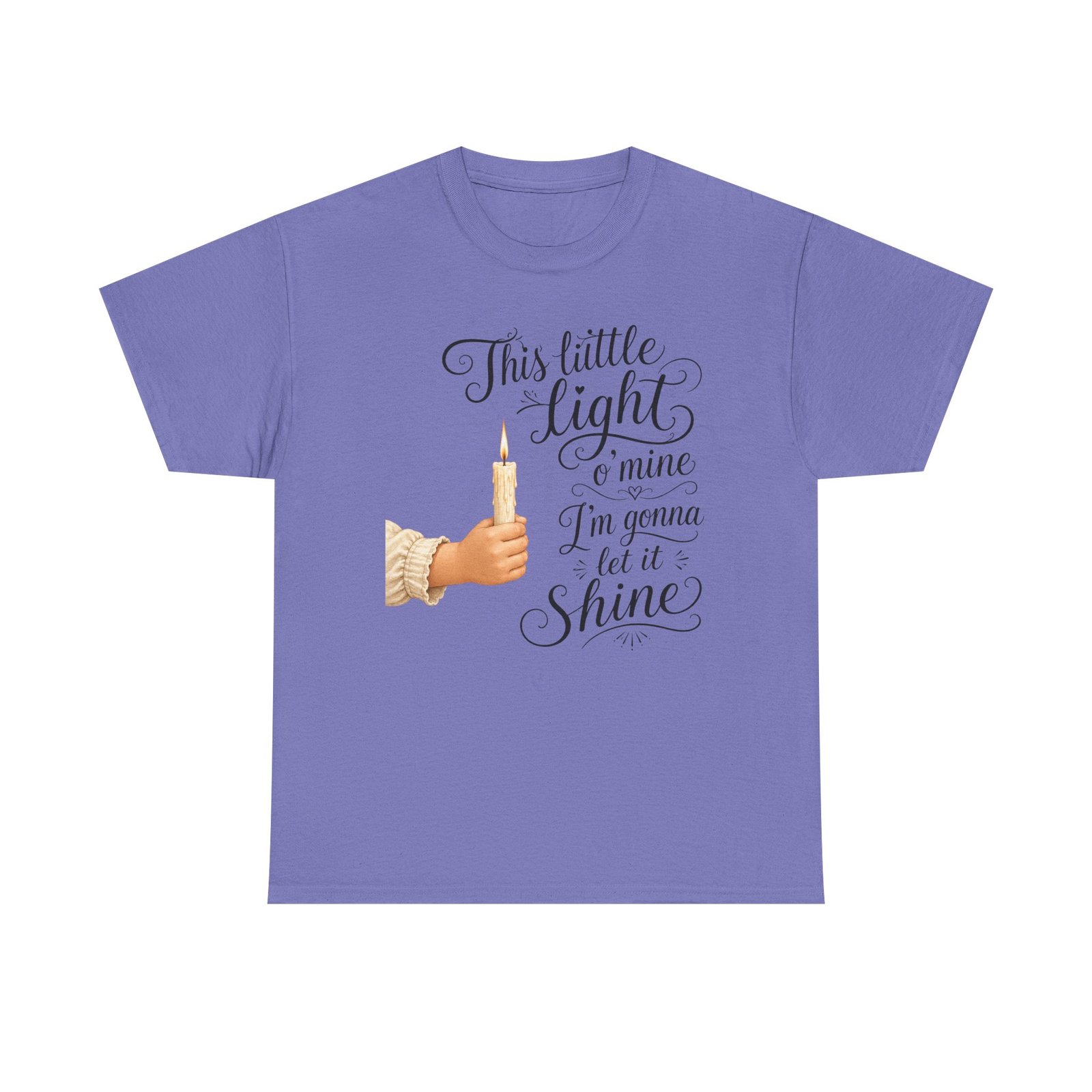 'This Little Light O' Mine' T-Shirt — Inspirational Gospel Tee - Image 65