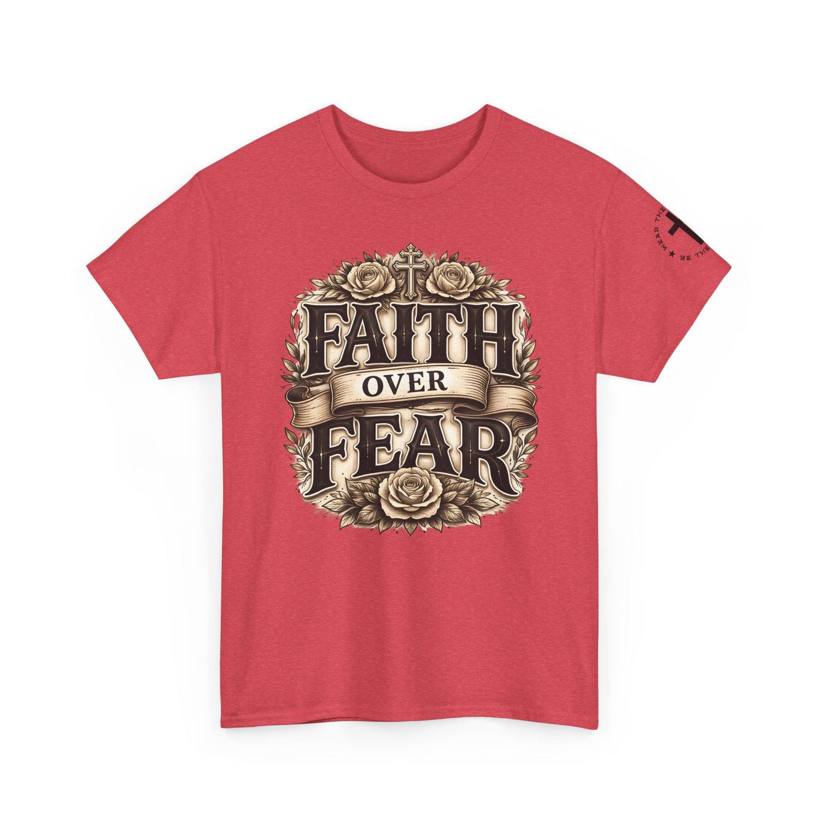 Faith Over Fear T-Shirt — Inspirational Christian Tee - Image 83