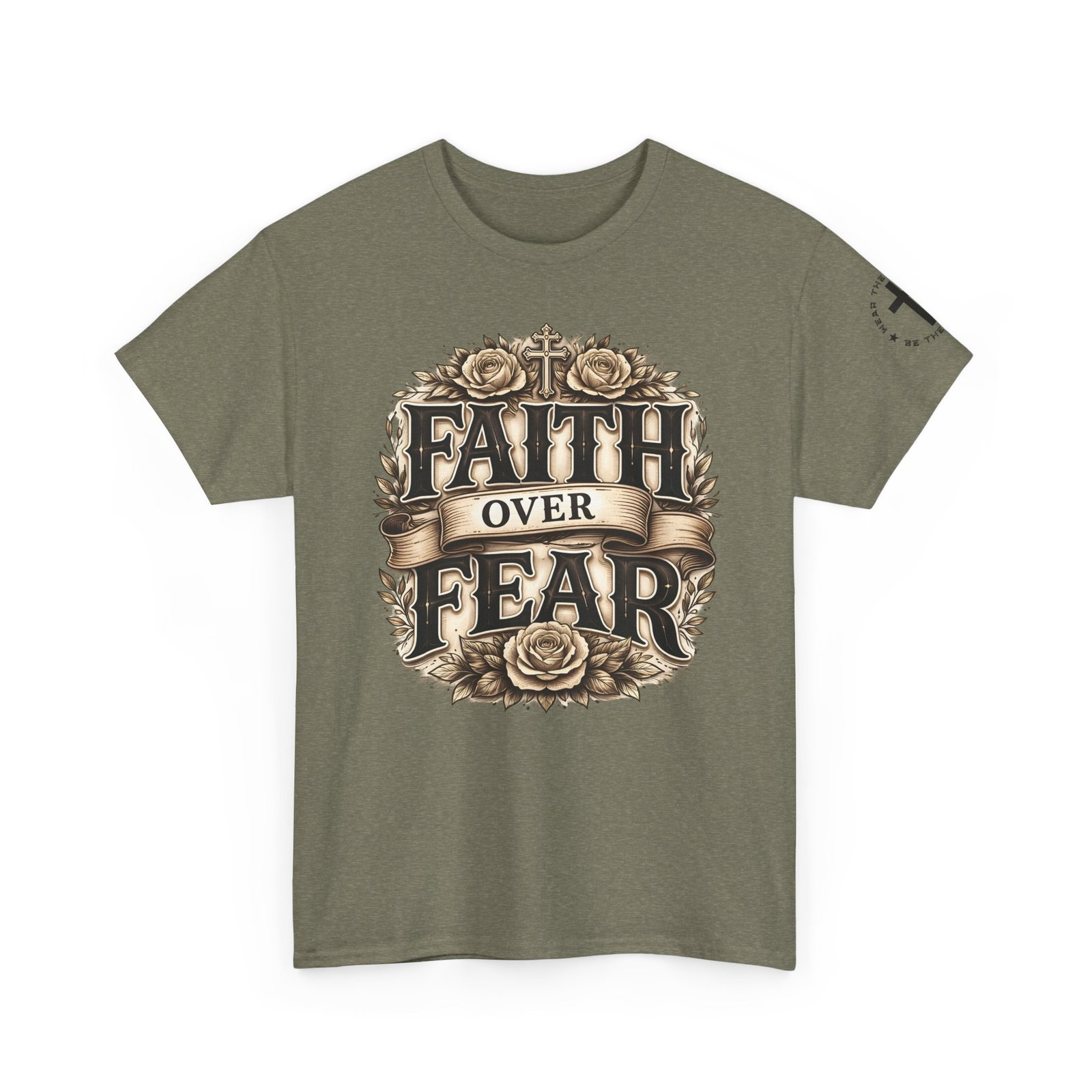 Faith Over Fear T-Shirt — Inspirational Christian Tee - Image 53