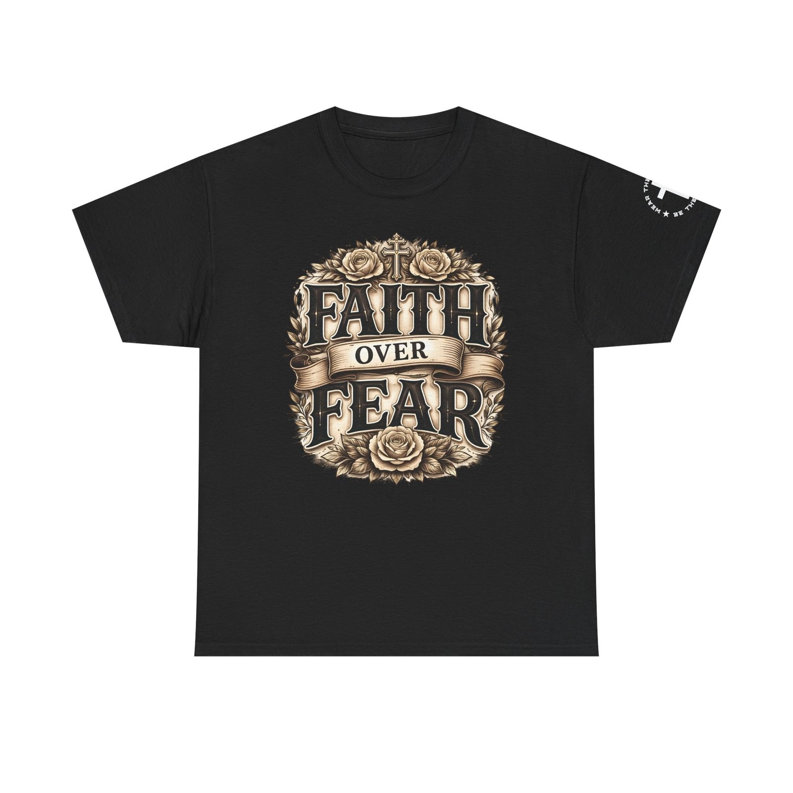 Faith Over Fear T-Shirt — Inspirational Christian Tee - Image 2