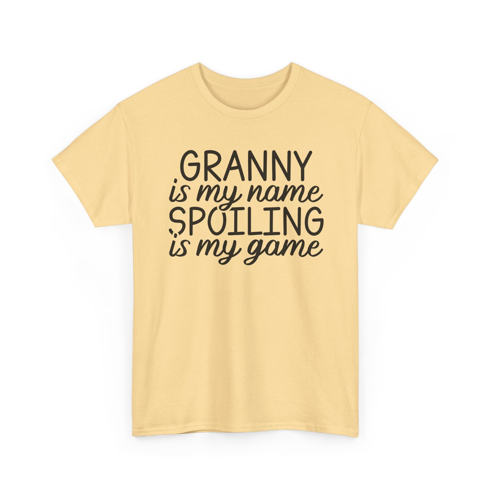 Granny Is My Name Spoiling Is My Game T-Shirt - Image 31