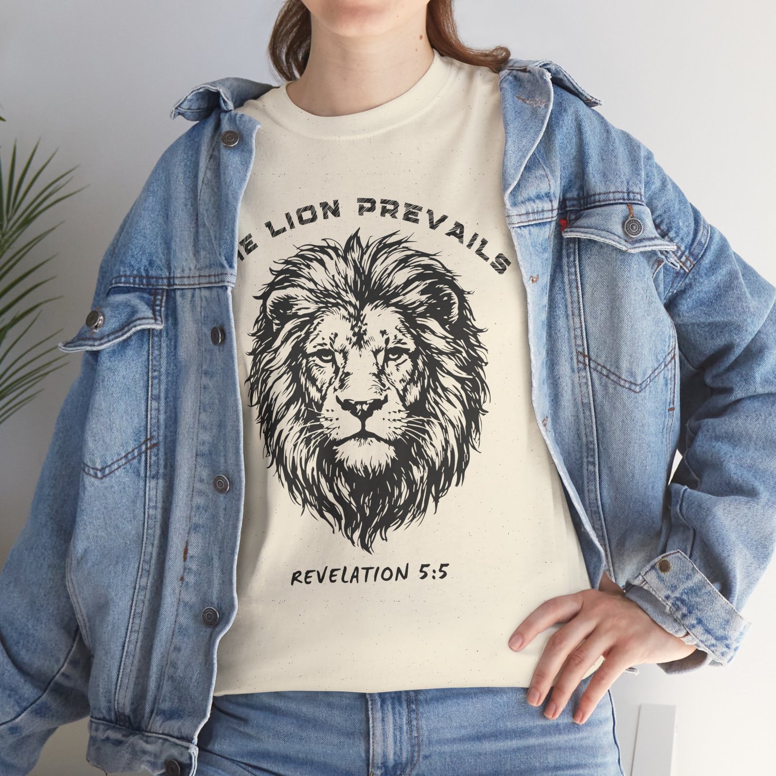 Lion Prevails T-Shirt — 'The Lion Prevails' Revelation 5:5 Christian Tee - Image 37