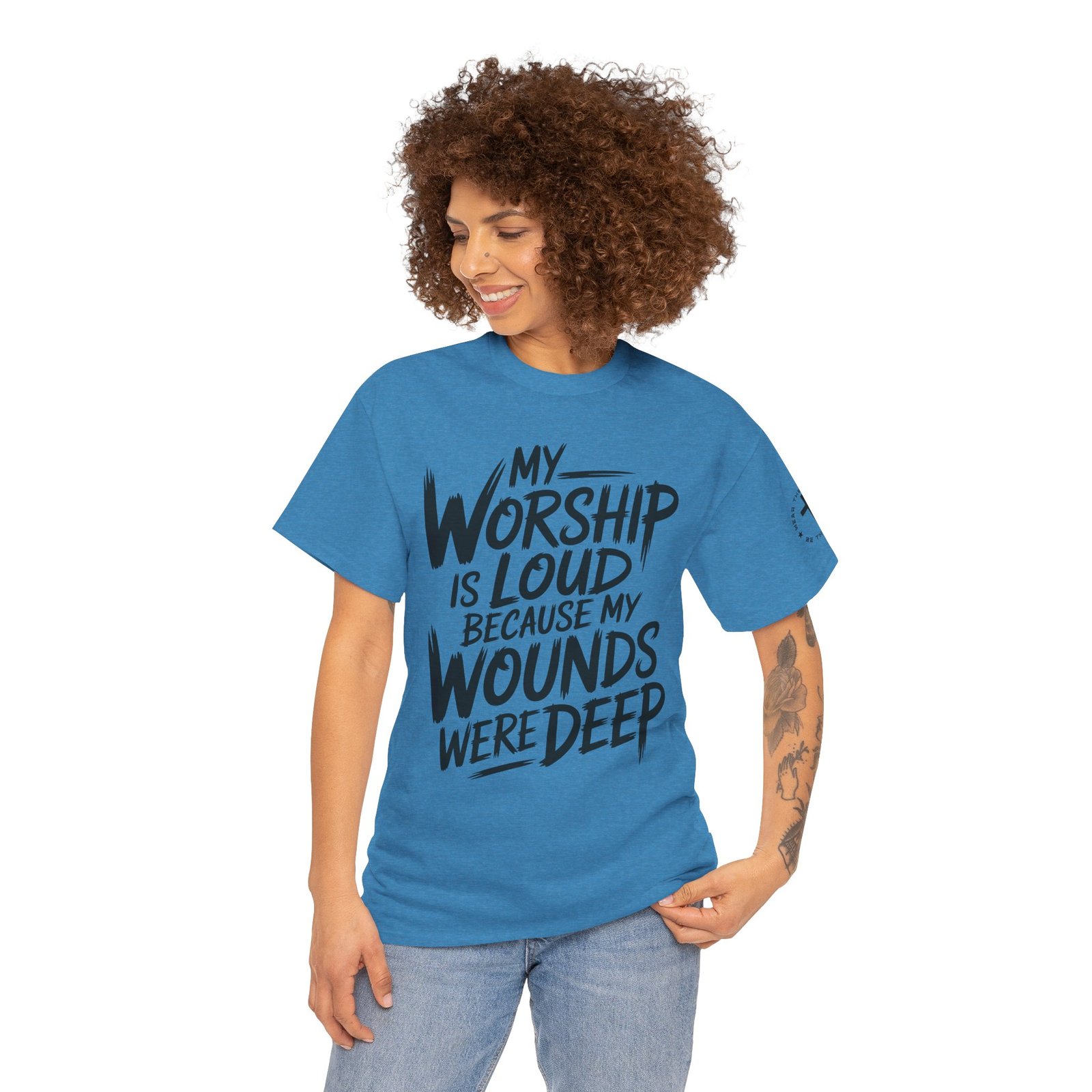 Loud Worship Tee — Christian Graphic T-Shirt - Image 68