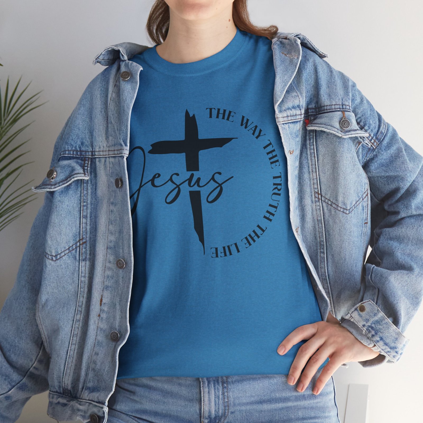 Jesus WAY | TRUTH | LIFE T-Shirt — Inspirational Christian Tee - Image 91