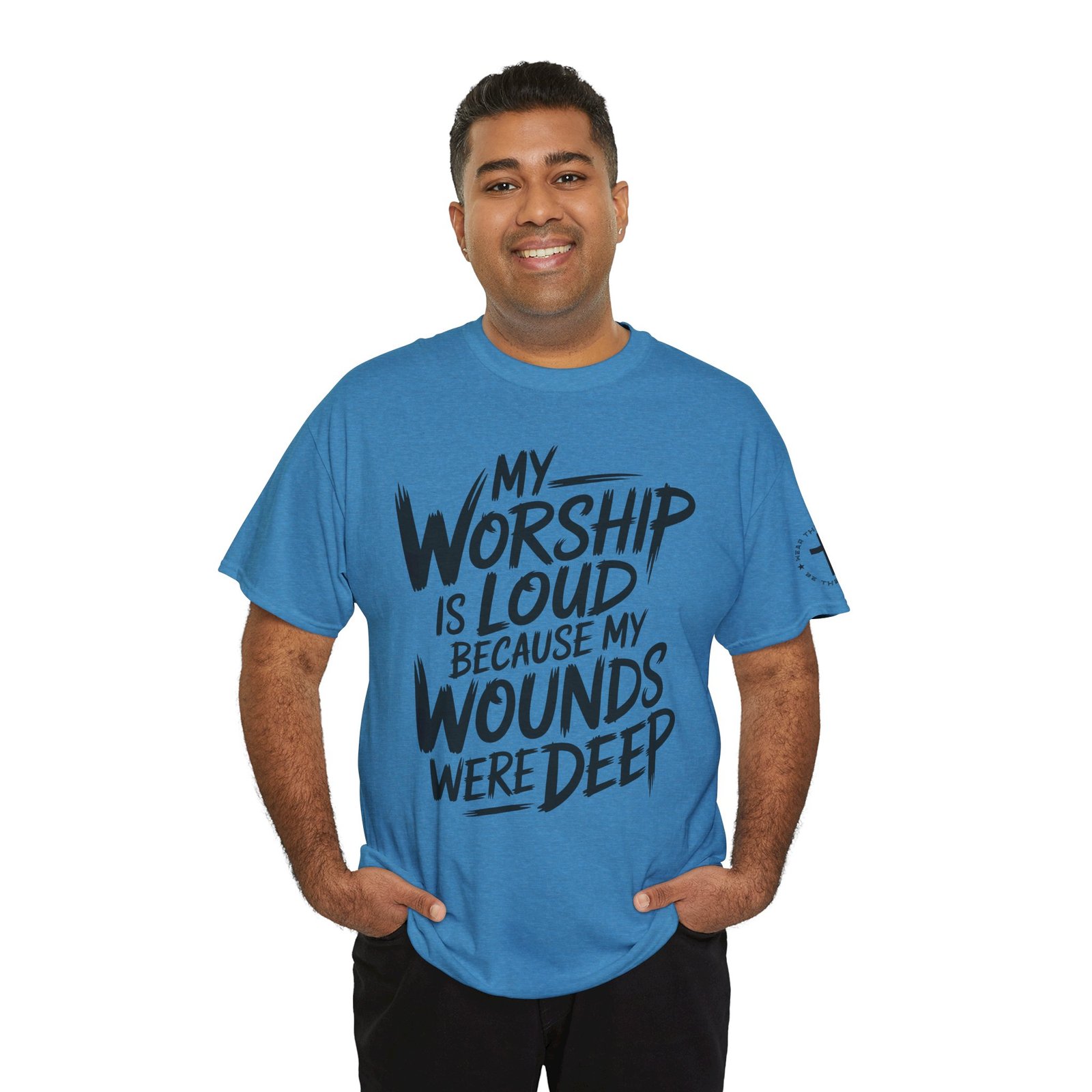 Loud Worship Tee — Christian Graphic T-Shirt - Image 71