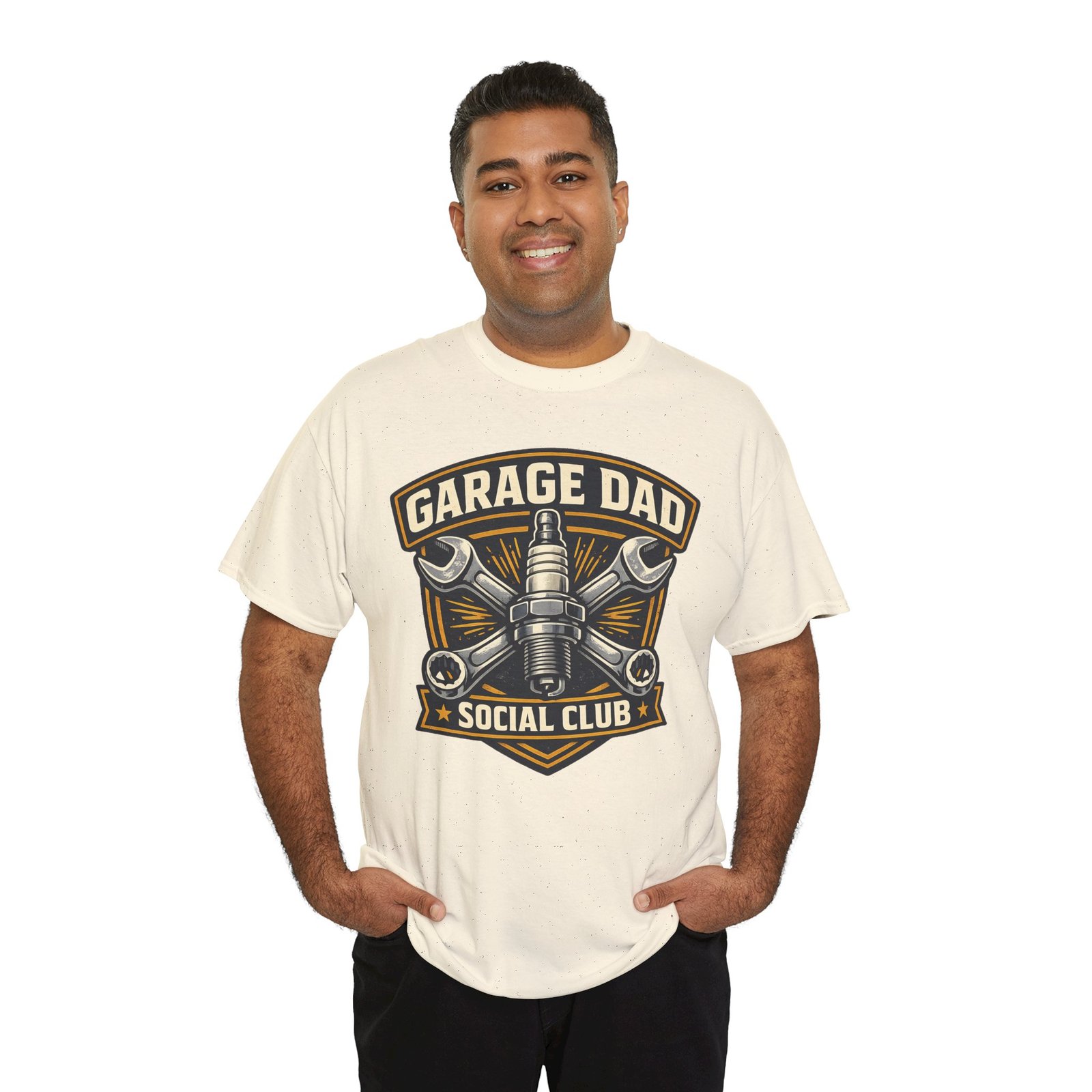 Garage Dad Social Club T-Shirt - Image 42
