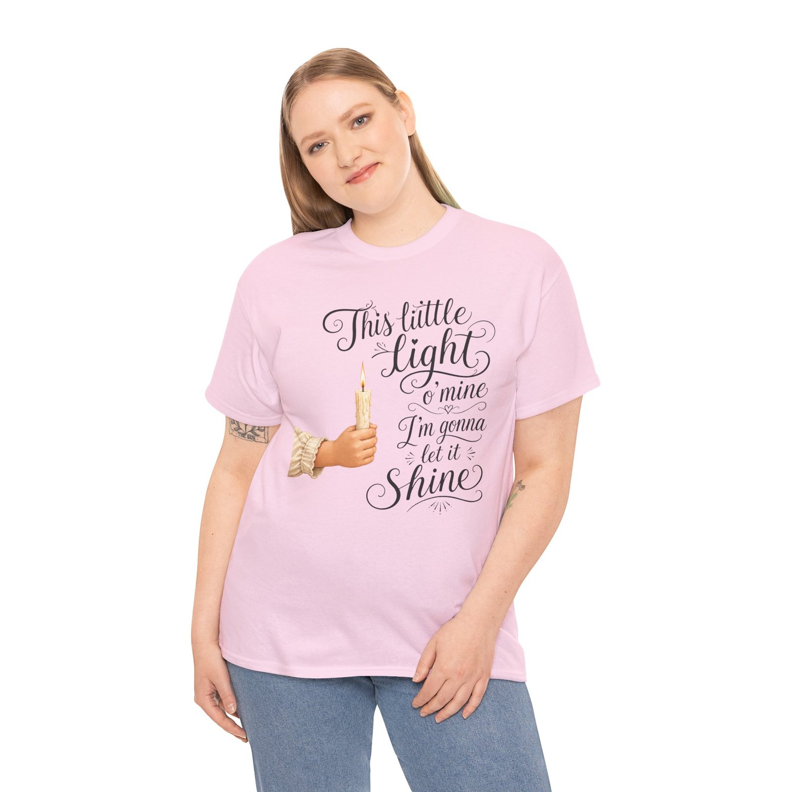 'This Little Light O' Mine' T-Shirt — Inspirational Gospel Tee - Image 75