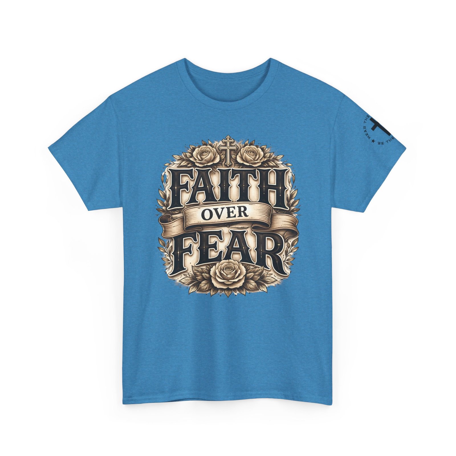 Faith Over Fear T-Shirt — Inspirational Christian Tee - Image 73