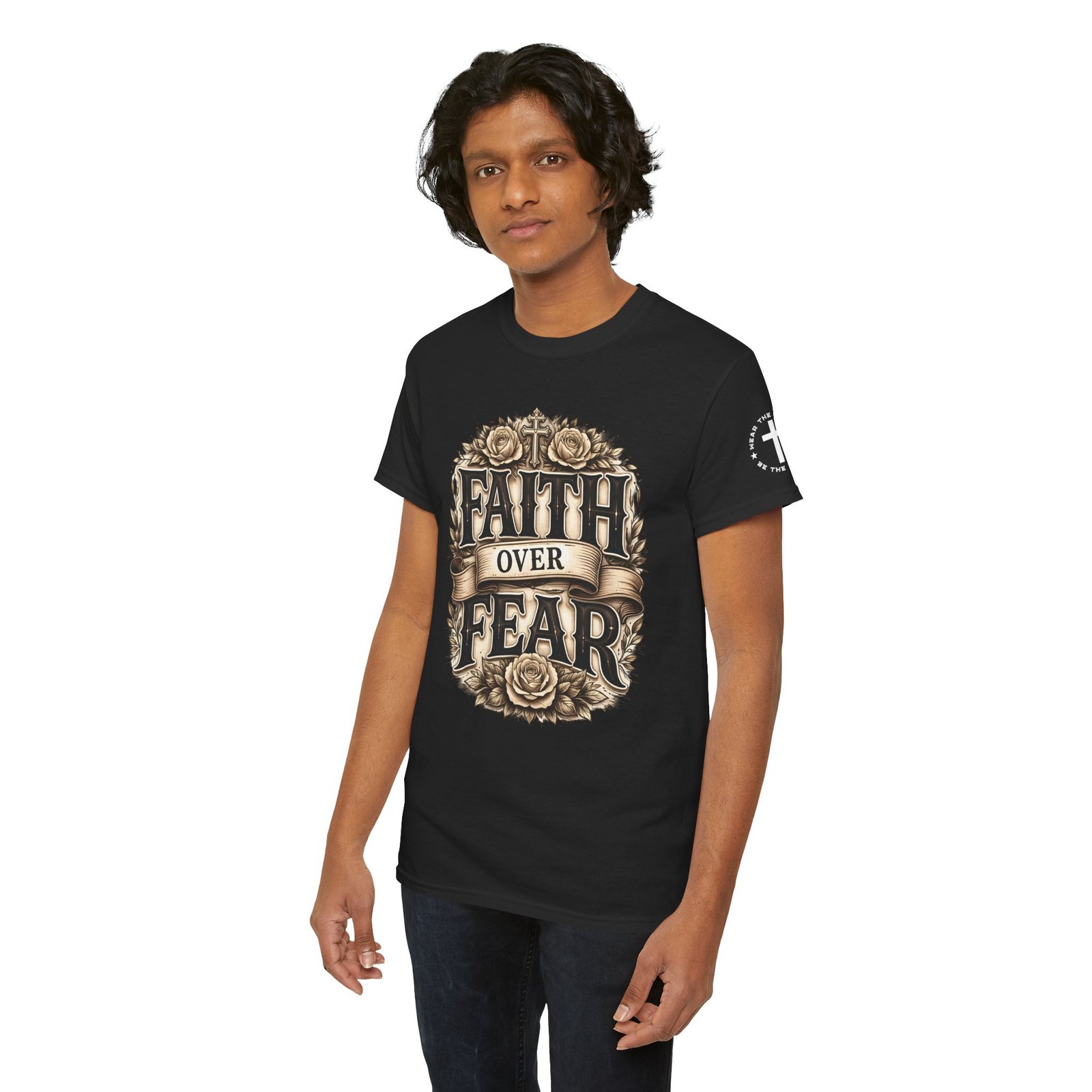 Faith Over Fear T-Shirt — Inspirational Christian Tee - Image 8