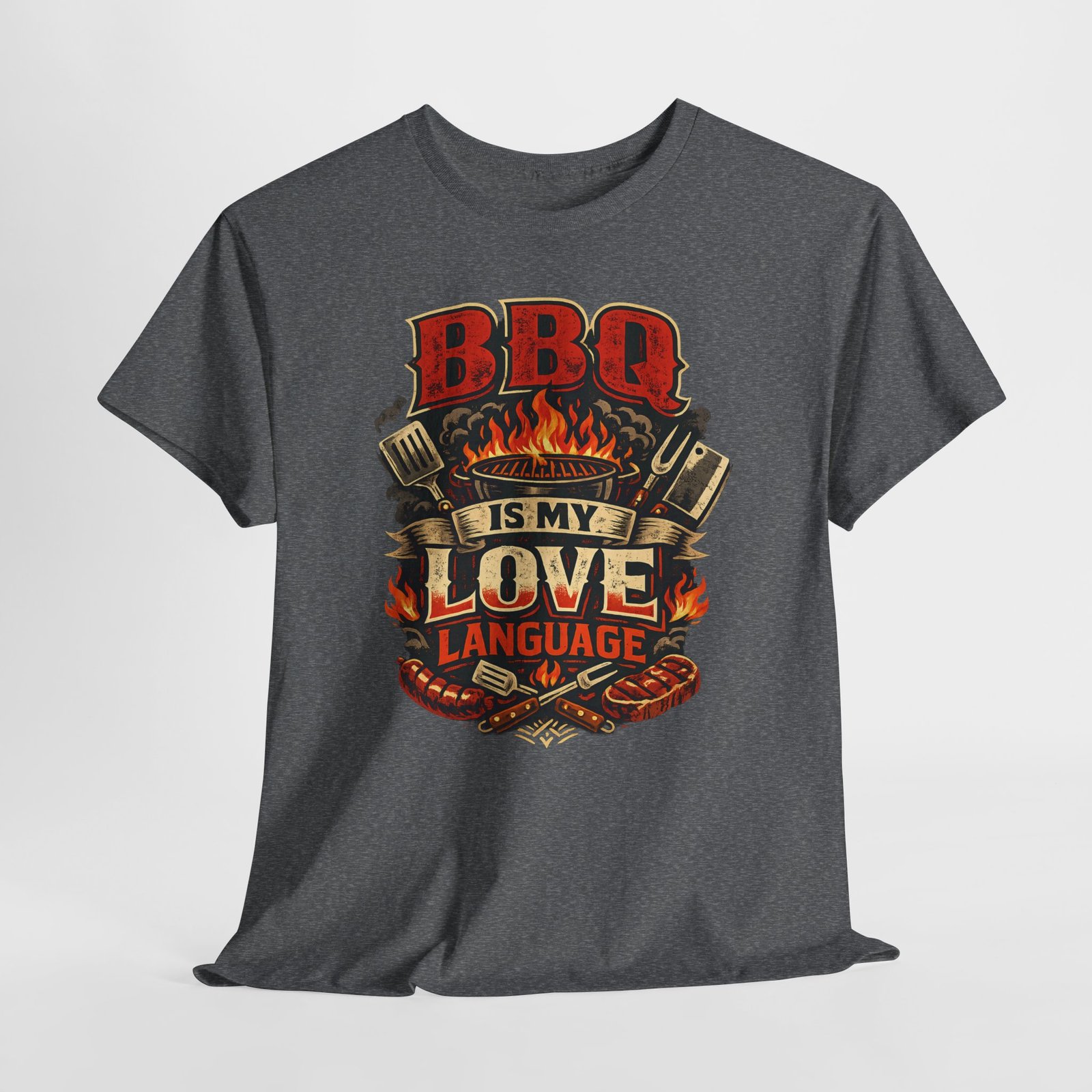 BBQ Is My Love Language T-Shirt - Image 46