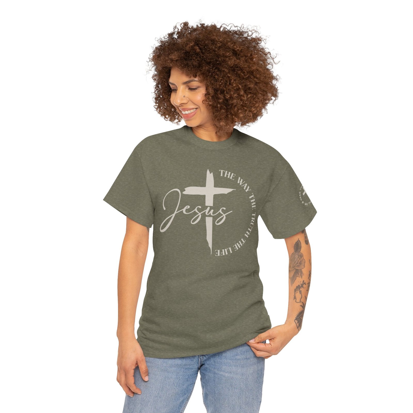 Jesus WAY | TRUTH | LIFE T-Shirt — Inspirational Christian Tee - Image 65