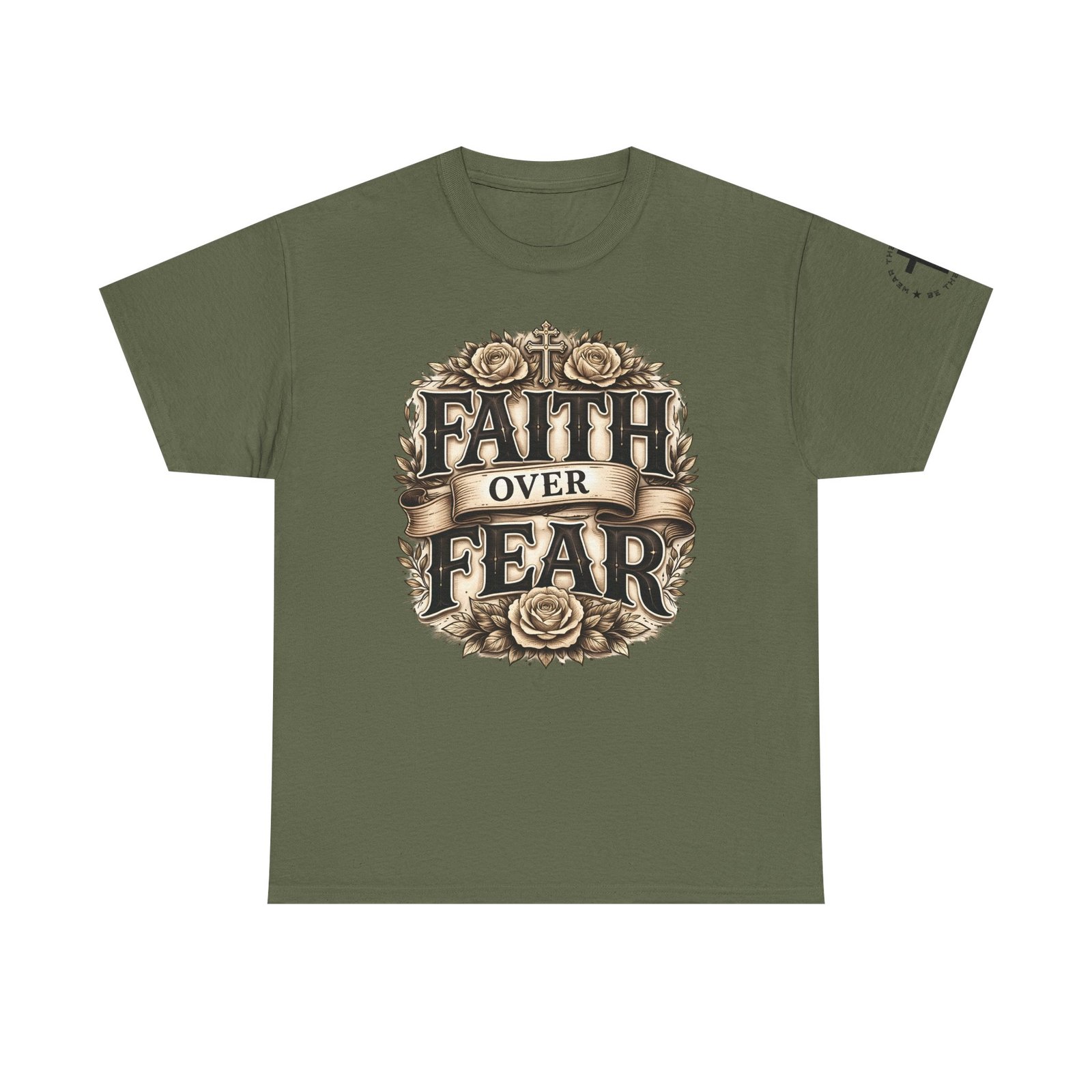 Faith Over Fear T-Shirt — Inspirational Christian Tee - Image 62
