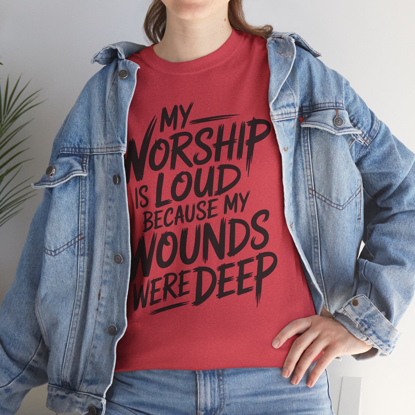 Loud Worship Tee — Christian Graphic T-Shirt - Image 82