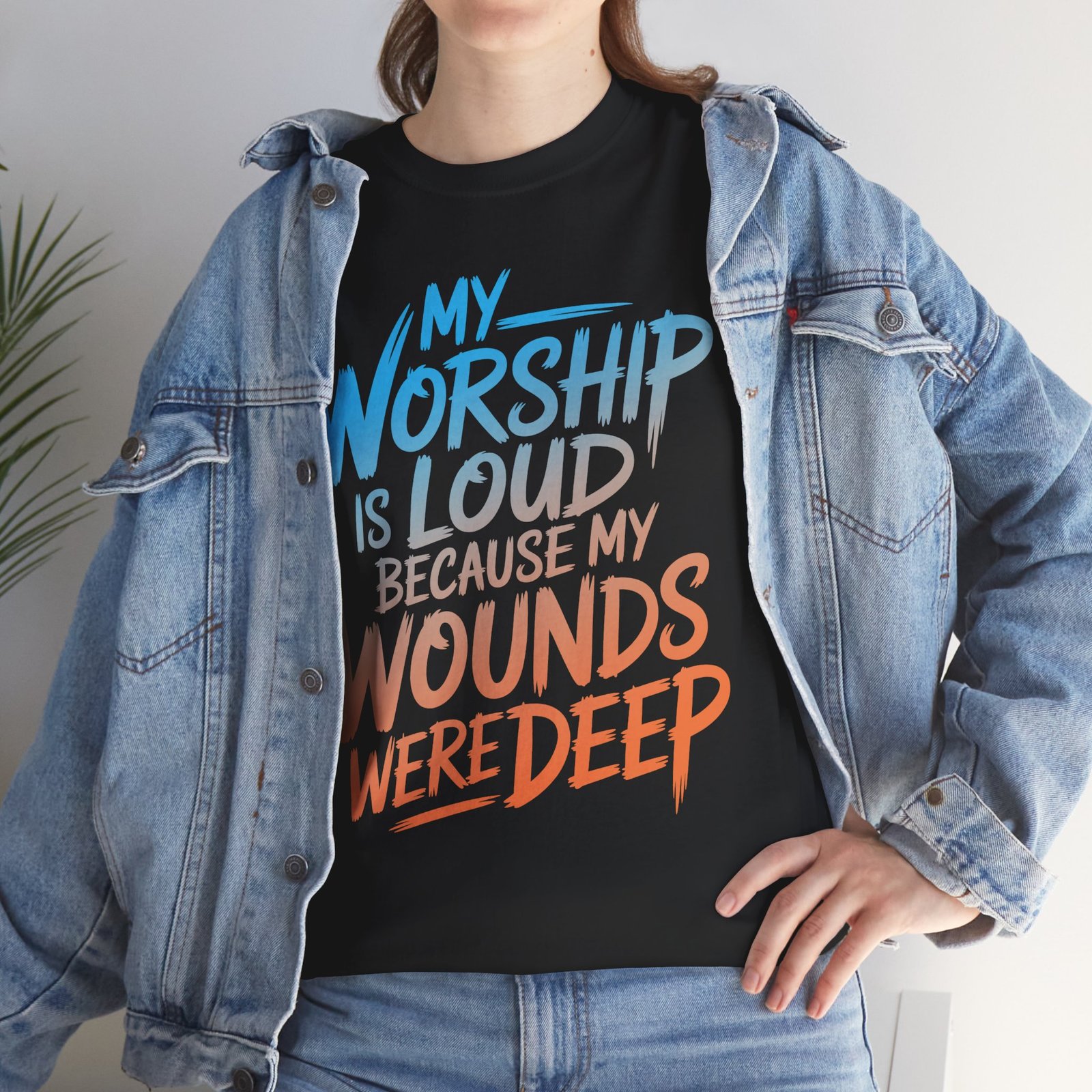 Loud Worship Tee — Christian Graphic T-Shirt - Image 28