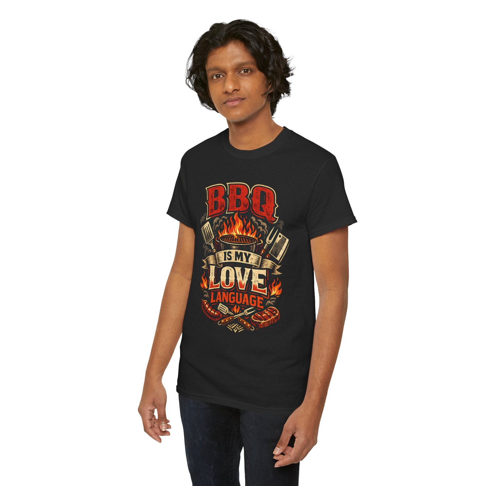 BBQ Is My Love Language T-Shirt - Image 19