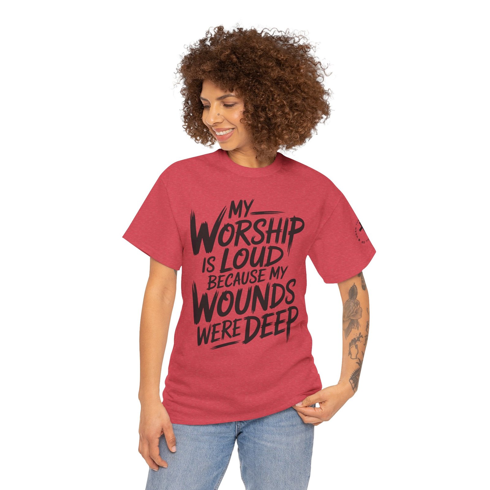 Loud Worship Tee — Christian Graphic T-Shirt - Image 77