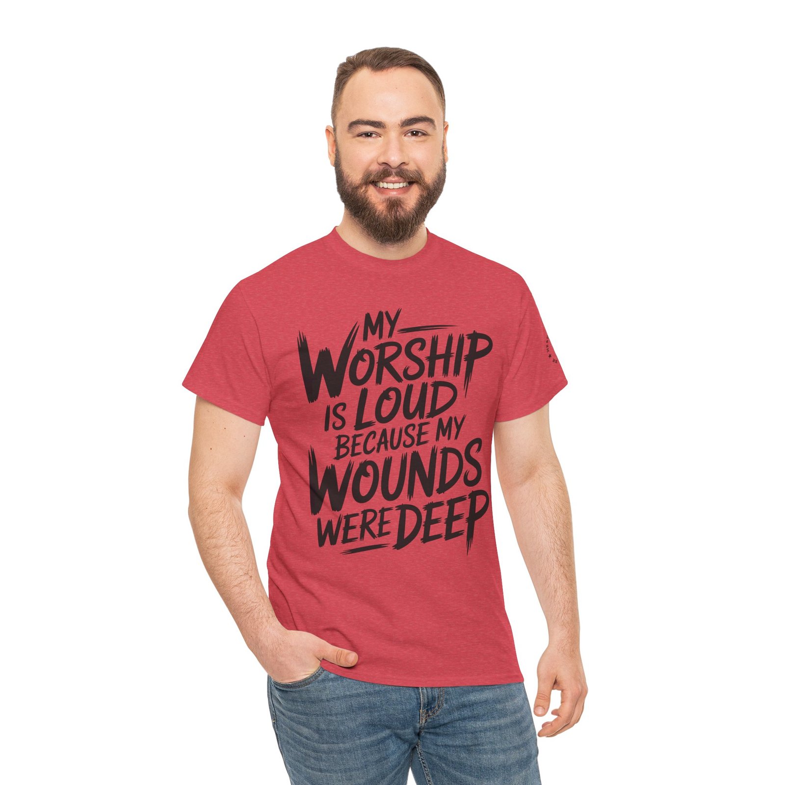 Loud Worship Tee — Christian Graphic T-Shirt - Image 79