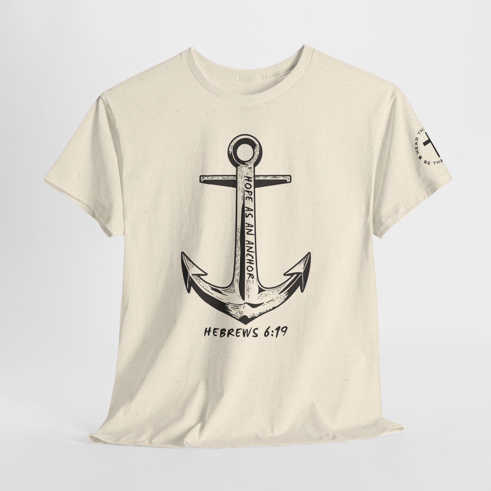 Anchor Faith T-Shirt – Hebrews 6:19 Christian Nautical Tee - Image 54