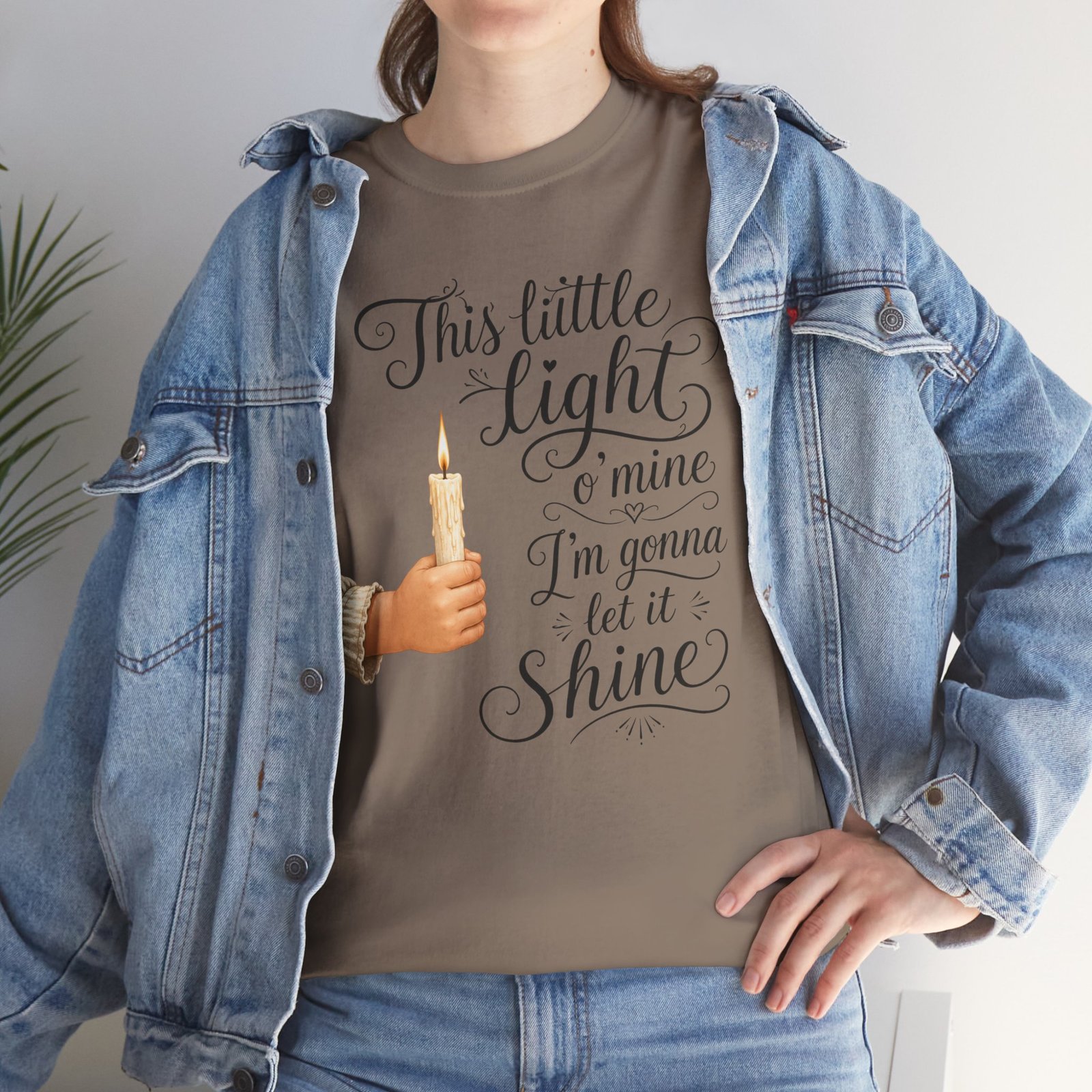 'This Little Light O' Mine' T-Shirt — Inspirational Gospel Tee - Image 7
