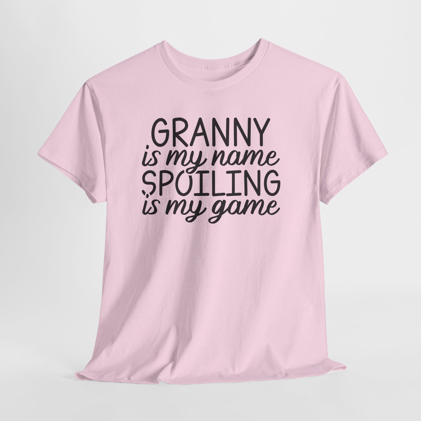 Granny Is My Name Spoiling Is My Game T-Shirt