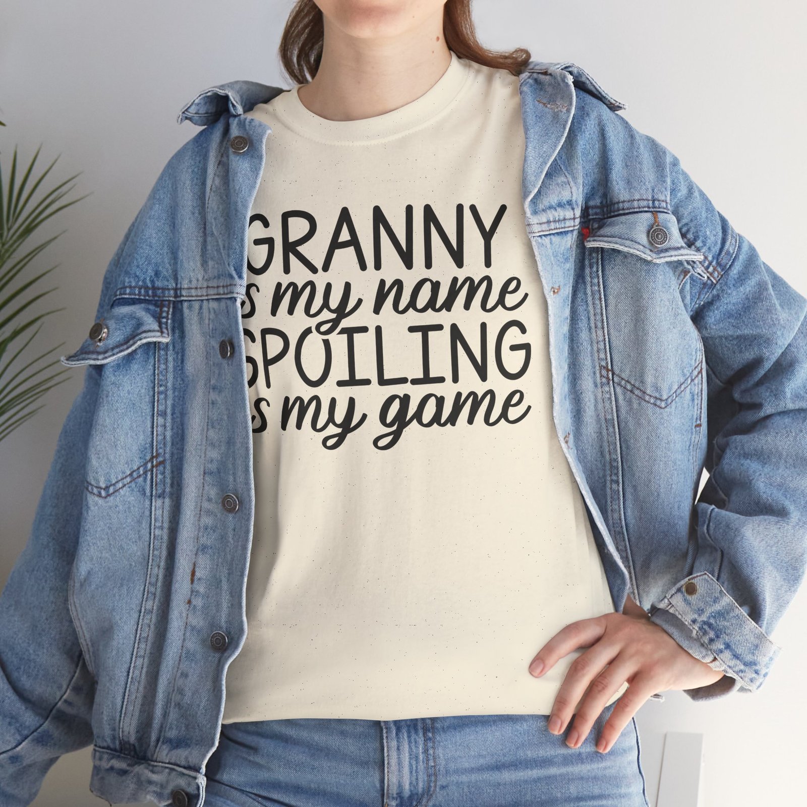 Granny Is My Name Spoiling Is My Game T-Shirt - Image 50