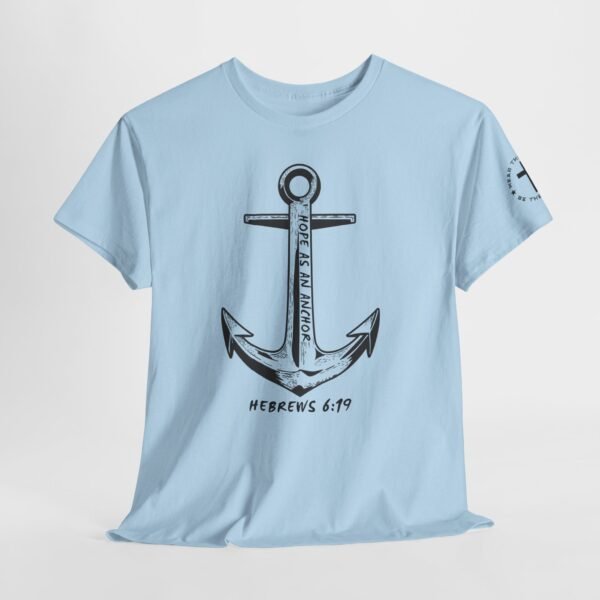 Anchor Faith T-Shirt – Hebrews 6:19 Christian Nautical Tee