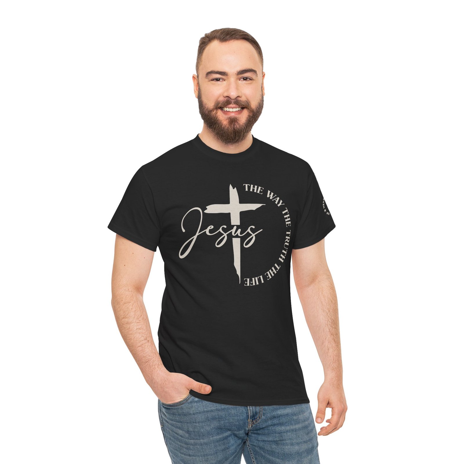 Jesus WAY | TRUTH | LIFE T-Shirt — Inspirational Christian Tee - Image 37