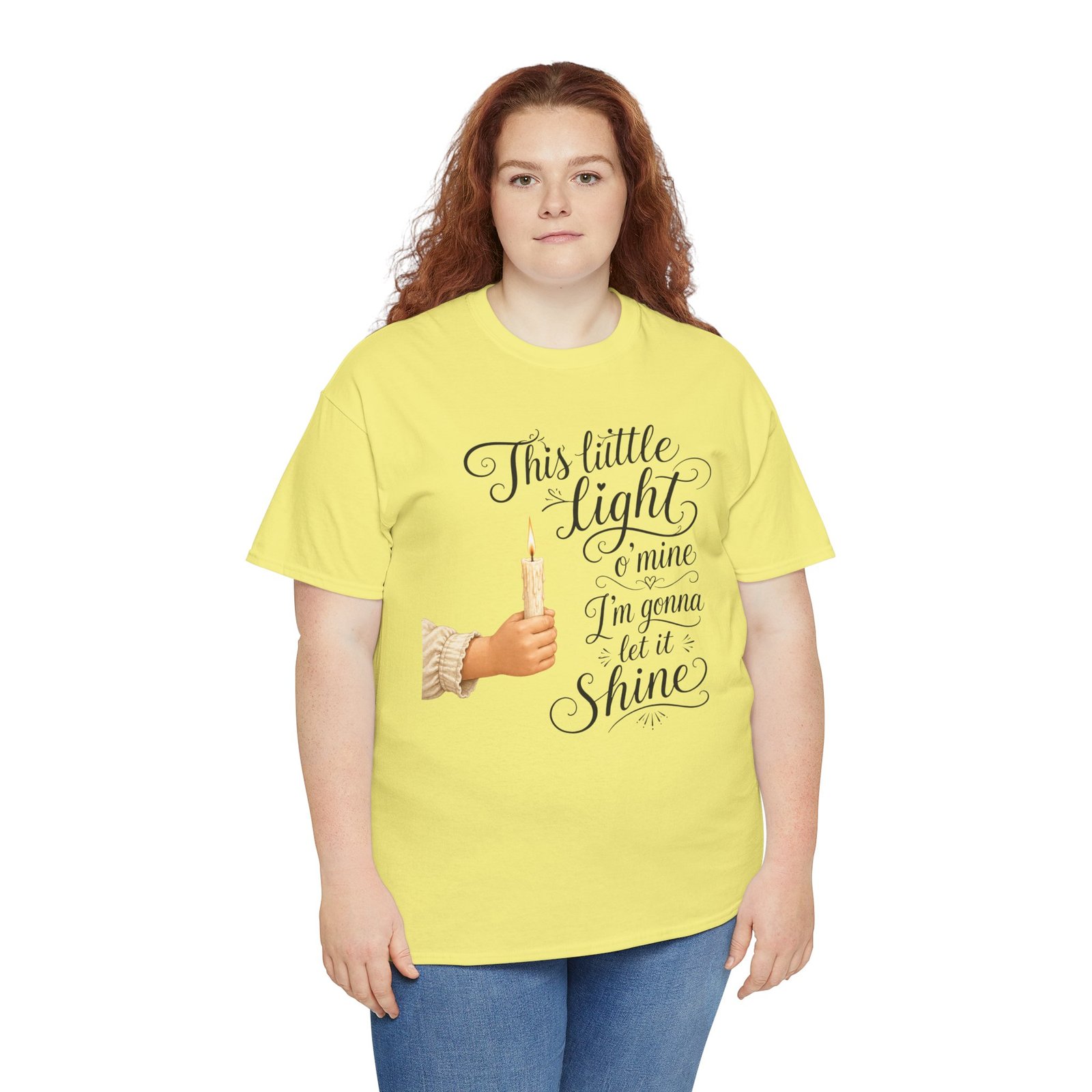 'This Little Light O' Mine' T-Shirt — Inspirational Gospel Tee - Image 48