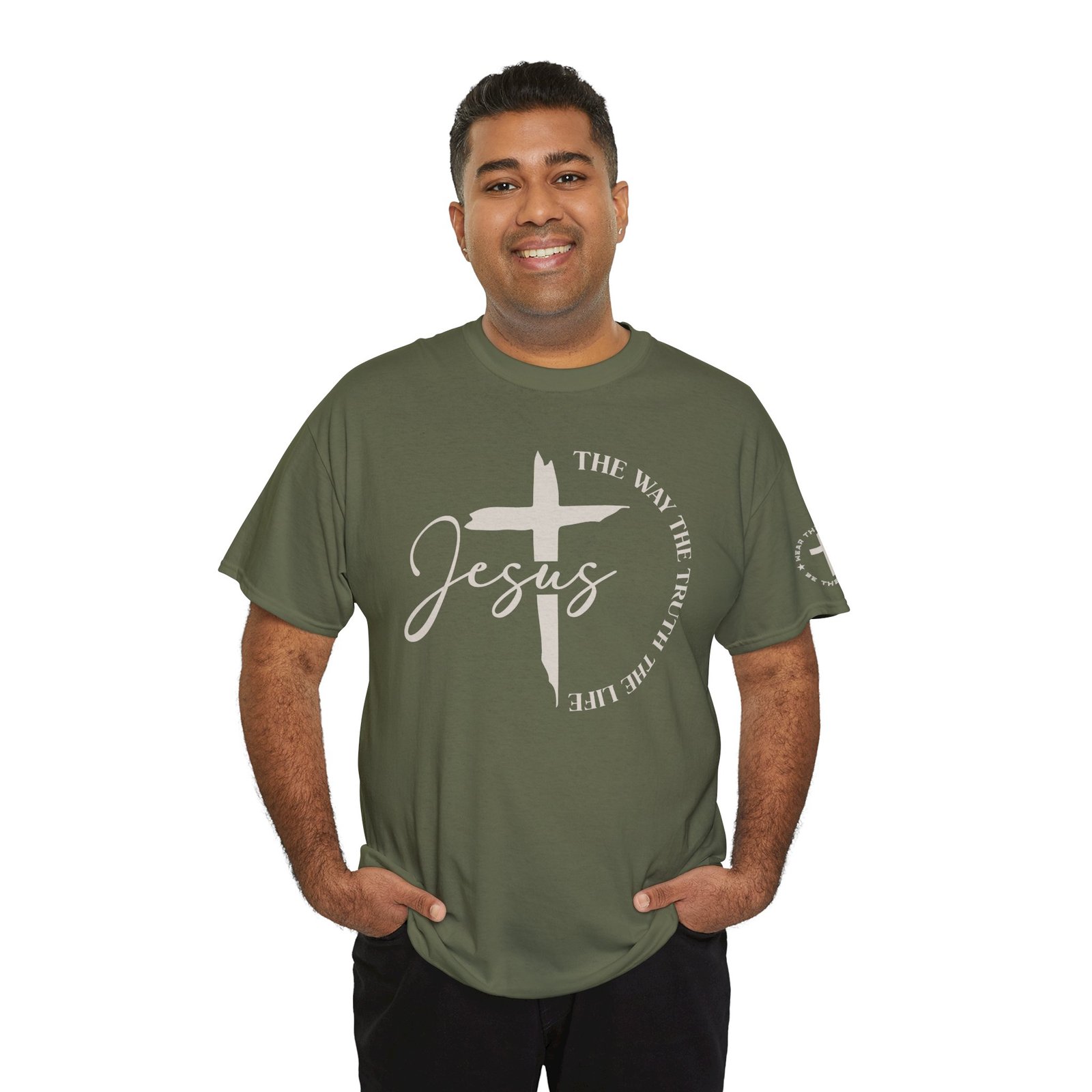 Jesus WAY | TRUTH | LIFE T-Shirt — Inspirational Christian Tee - Image 78