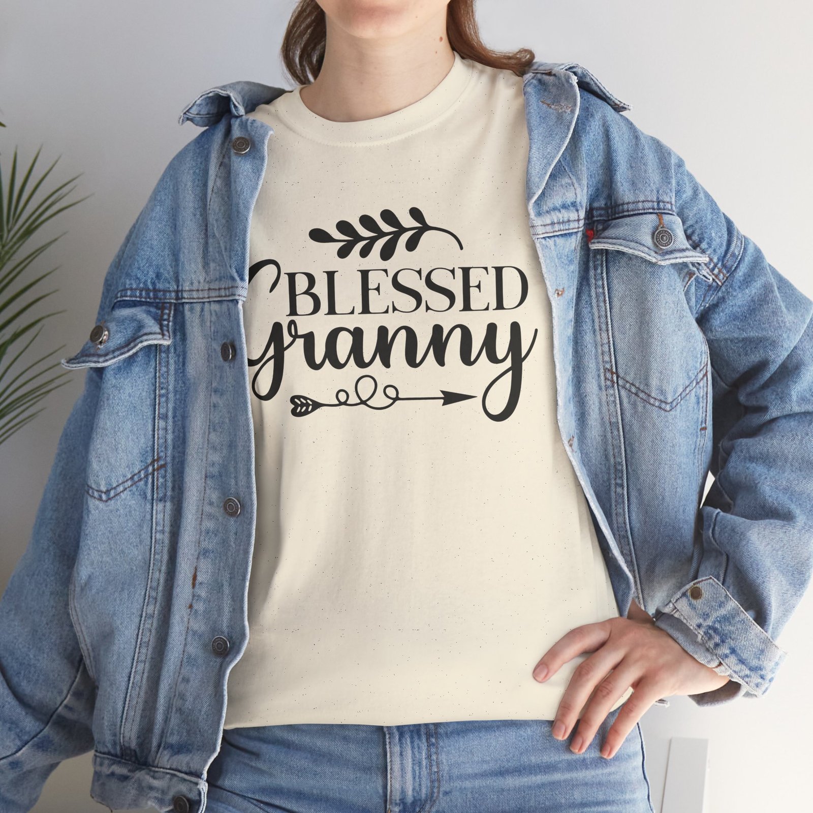 Blessed Granny T-Shirt – Floral Grandma Gift Tee - Image 50