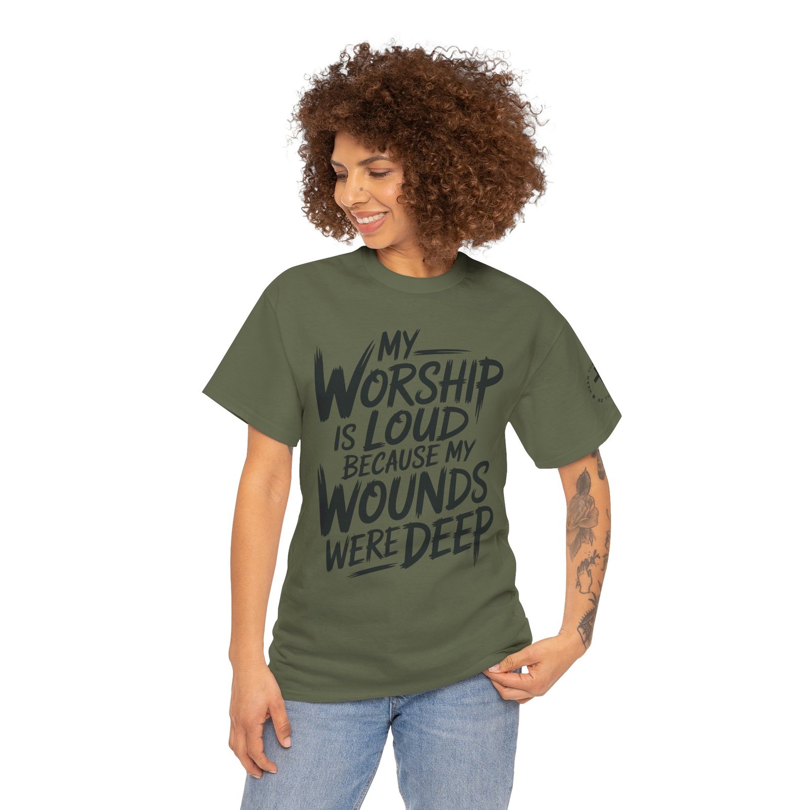 Loud Worship Tee — Christian Graphic T-Shirt - Image 59