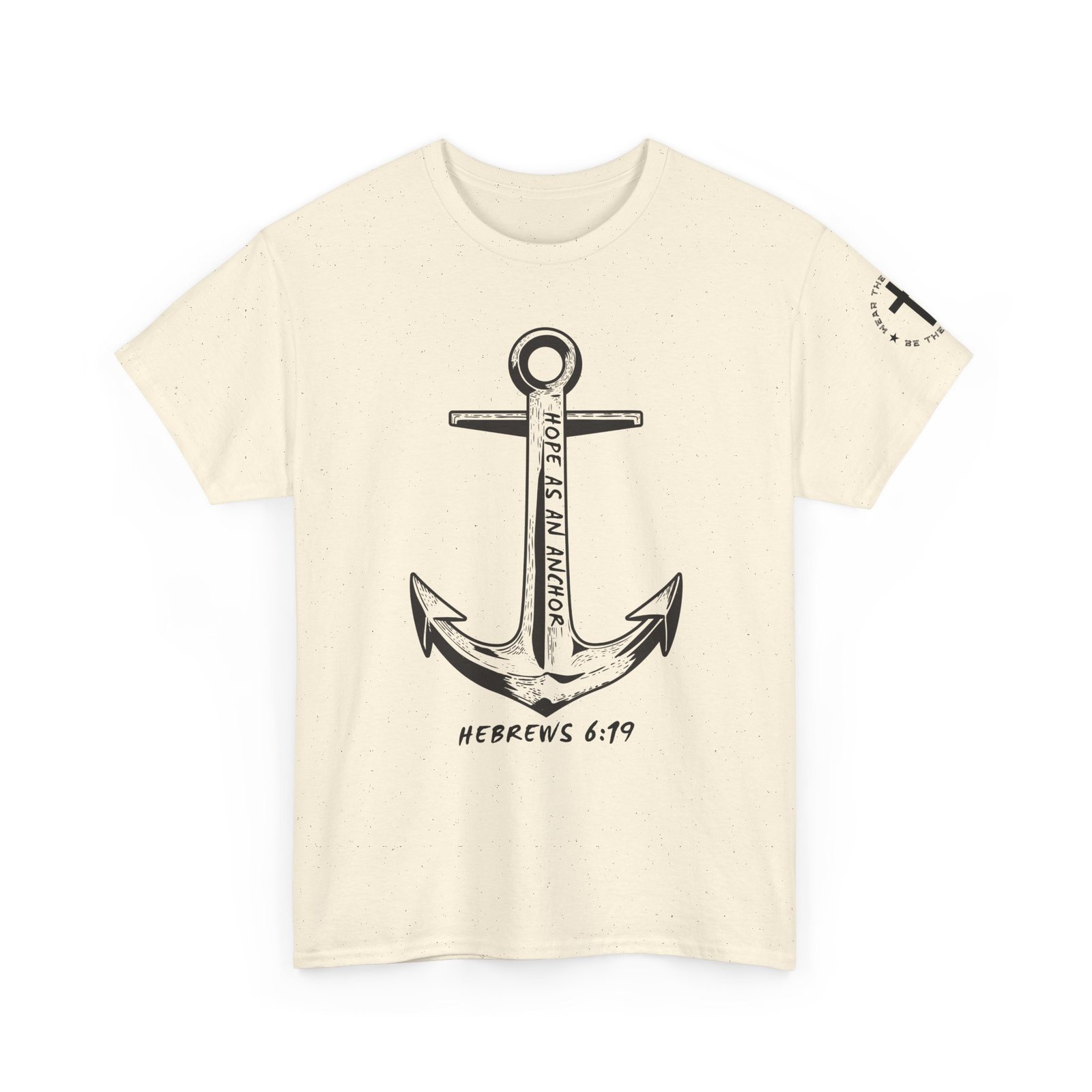 Anchor Faith T-Shirt – Hebrews 6:19 Christian Nautical Tee - Image 53
