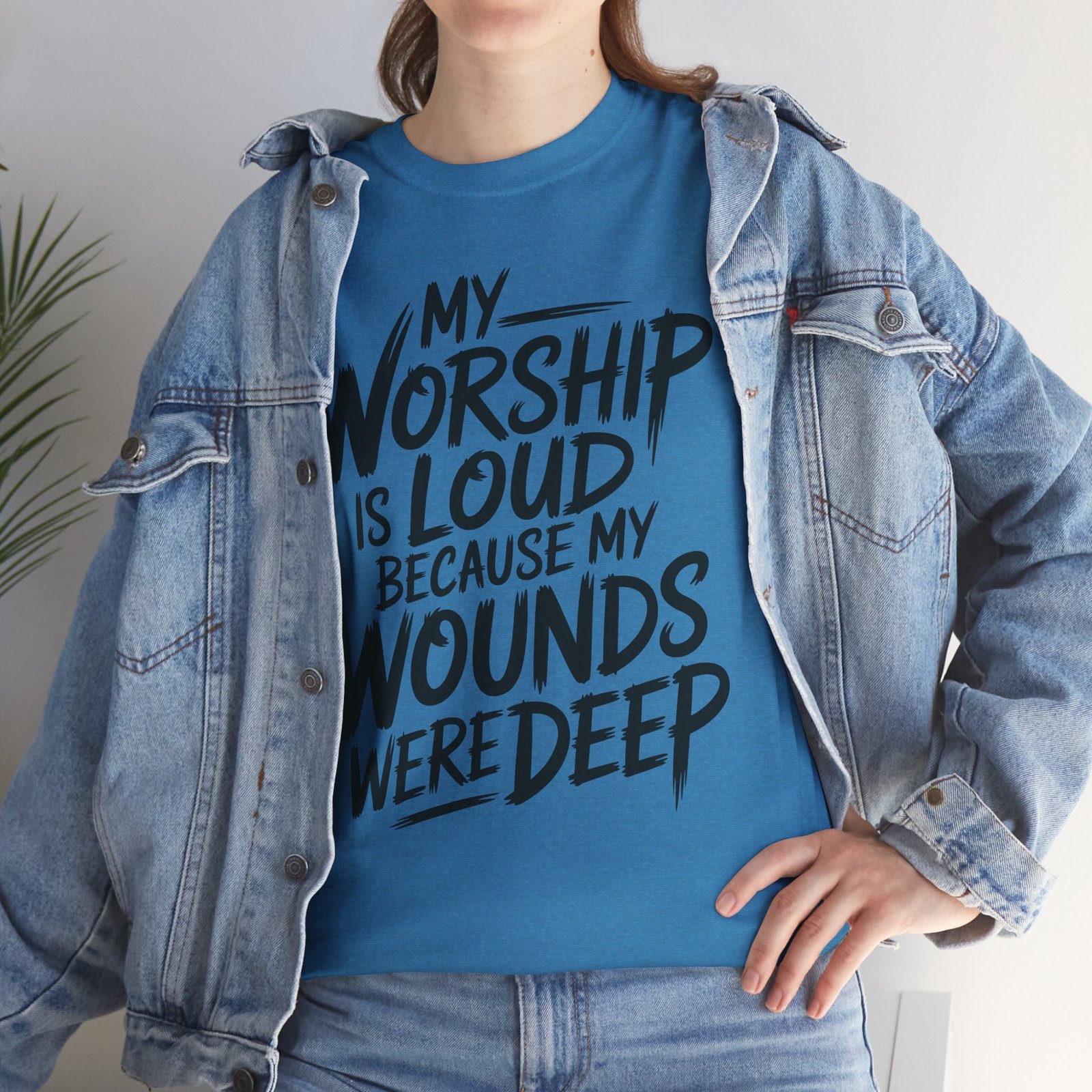 Loud Worship Tee — Christian Graphic T-Shirt - Image 73