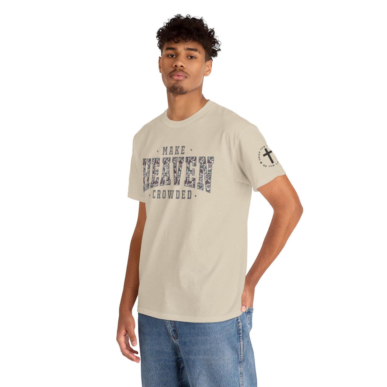 Make Heaven Crowded T-Shirt — Inspirational Christian Faith Tee - Image 38
