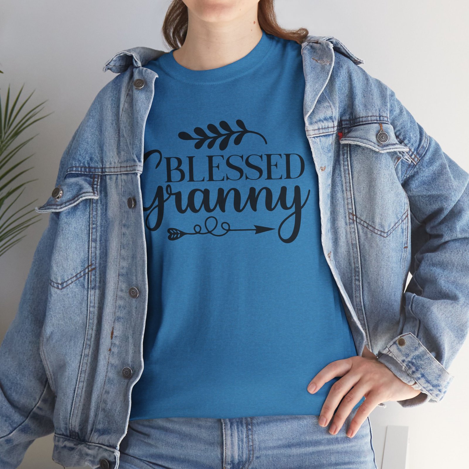 Blessed Granny T-Shirt – Floral Grandma Gift Tee - Image 7