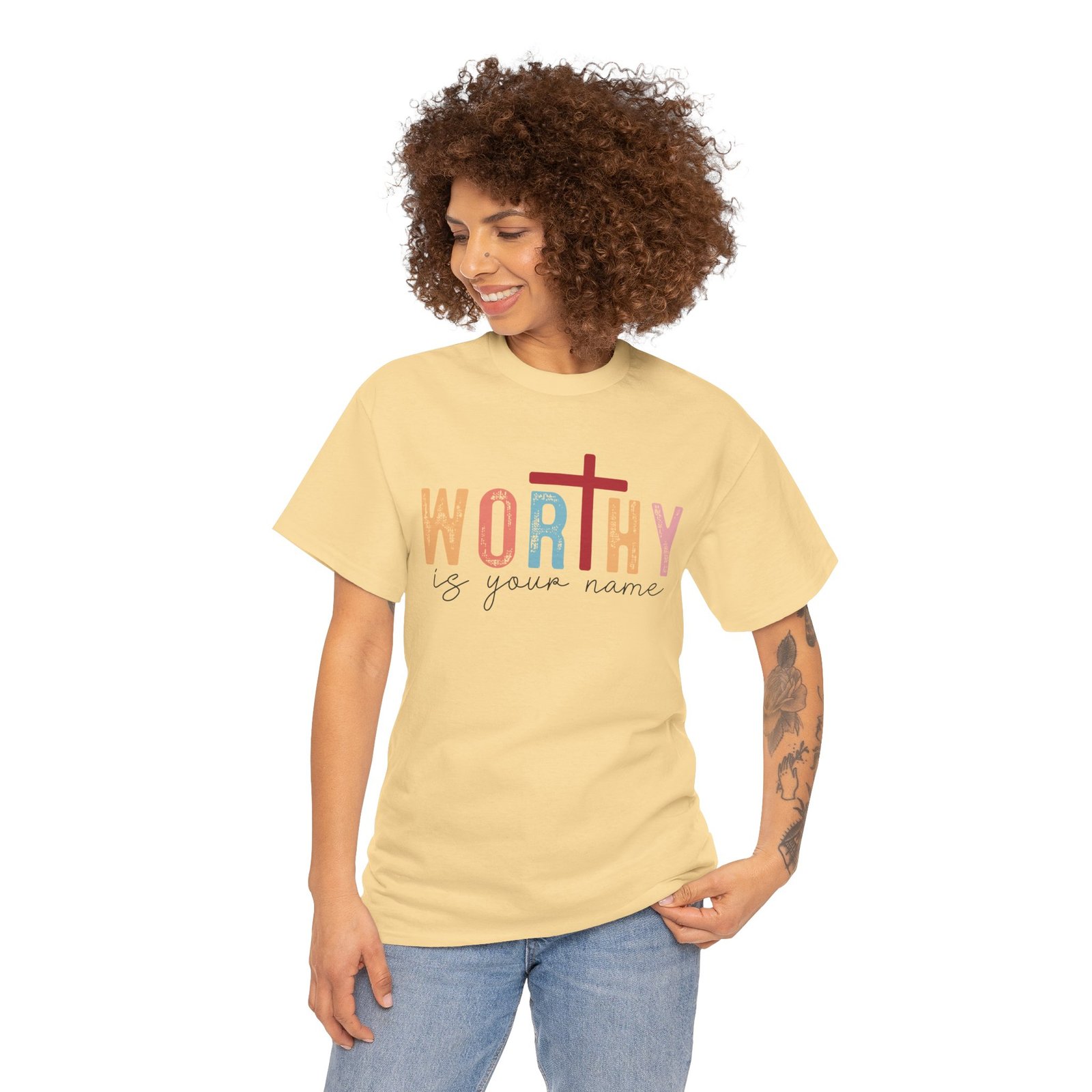 Worthy Is Your Name T-Shirt - Image 36