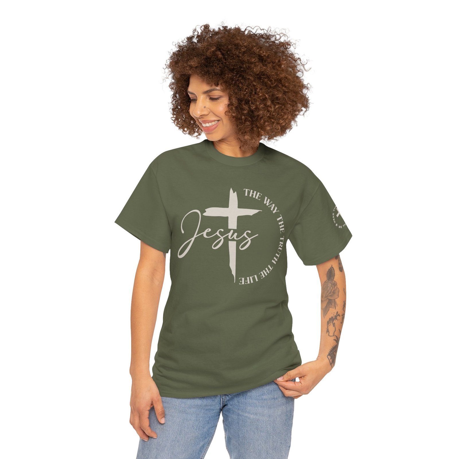 Jesus WAY | TRUTH | LIFE T-Shirt — Inspirational Christian Tee - Image 75