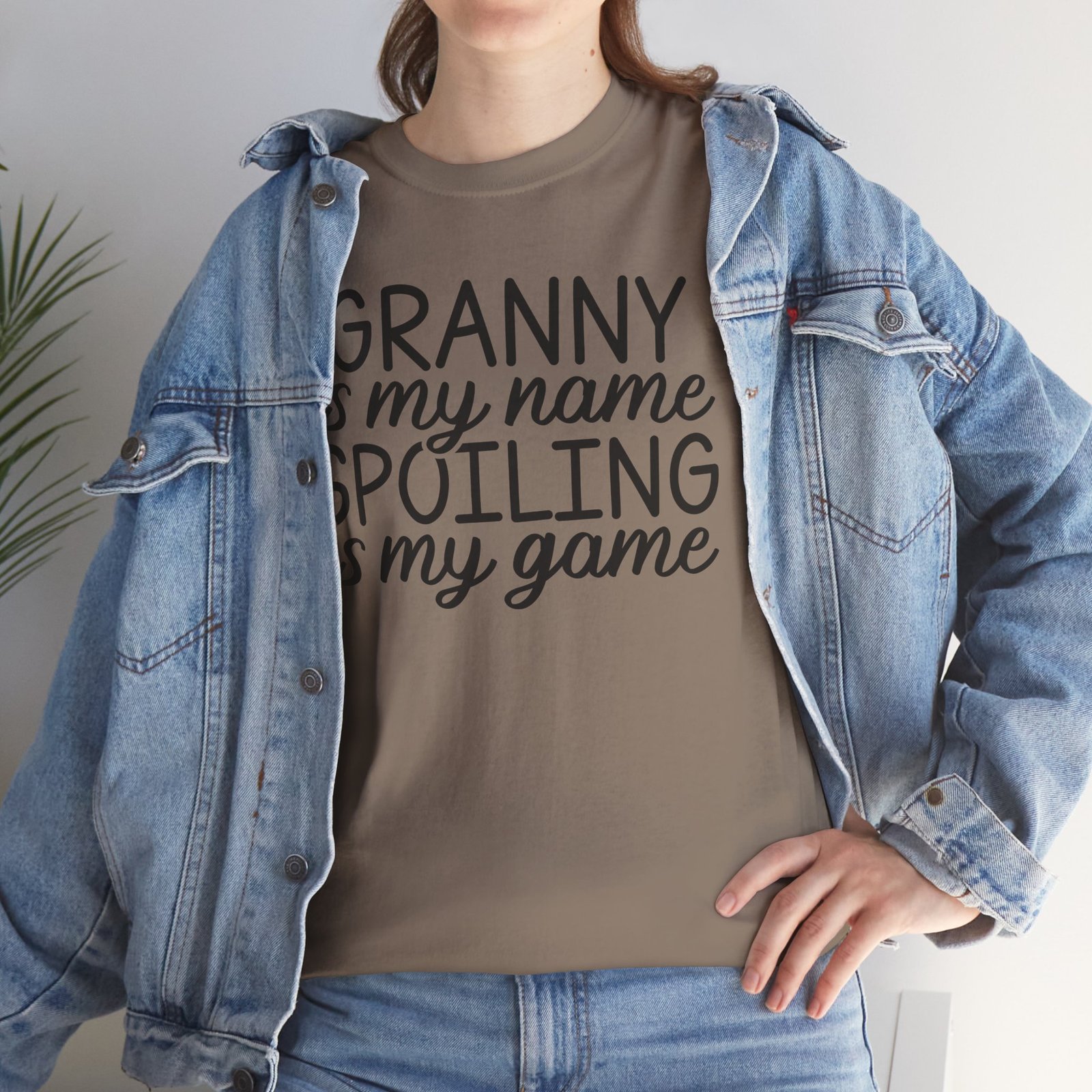 Granny Is My Name Spoiling Is My Game T-Shirt - Image 43