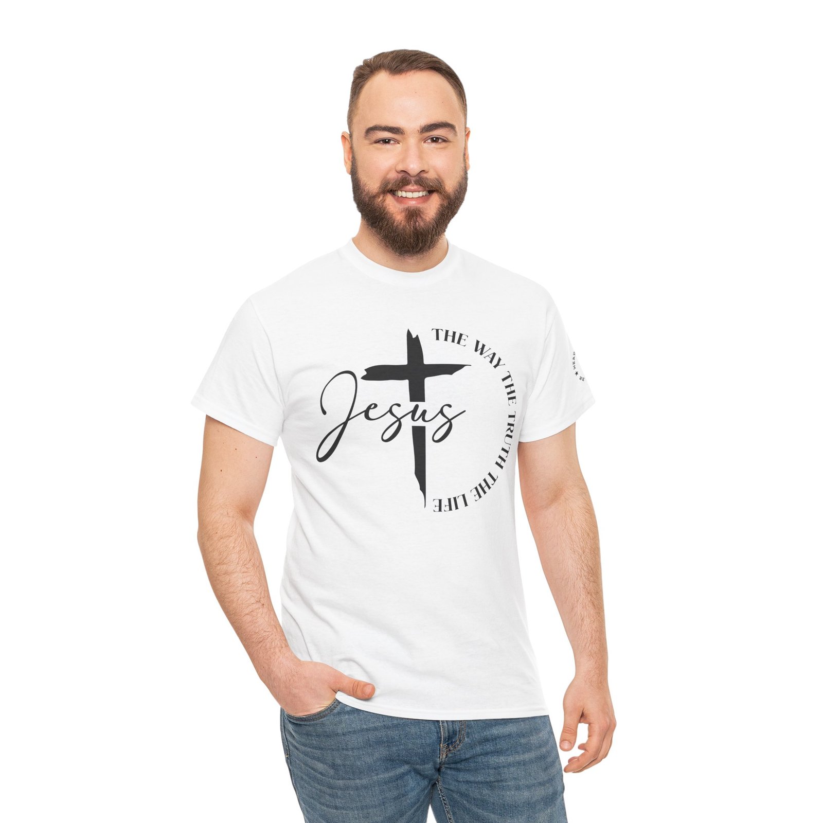 Jesus WAY | TRUTH | LIFE T-Shirt — Inspirational Christian Tee - Image 16