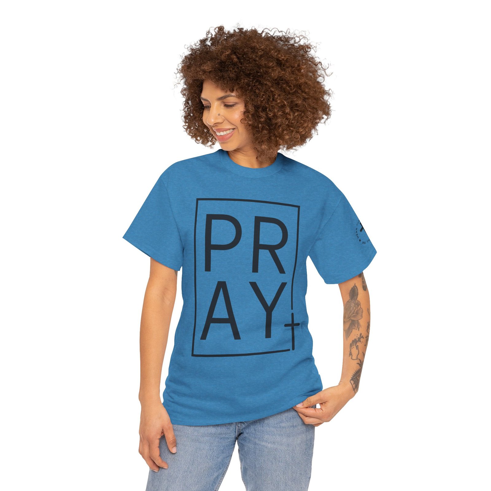 PRAY Graphic Tee — Faith-Inspired Unisex T-Shirt - Image 68