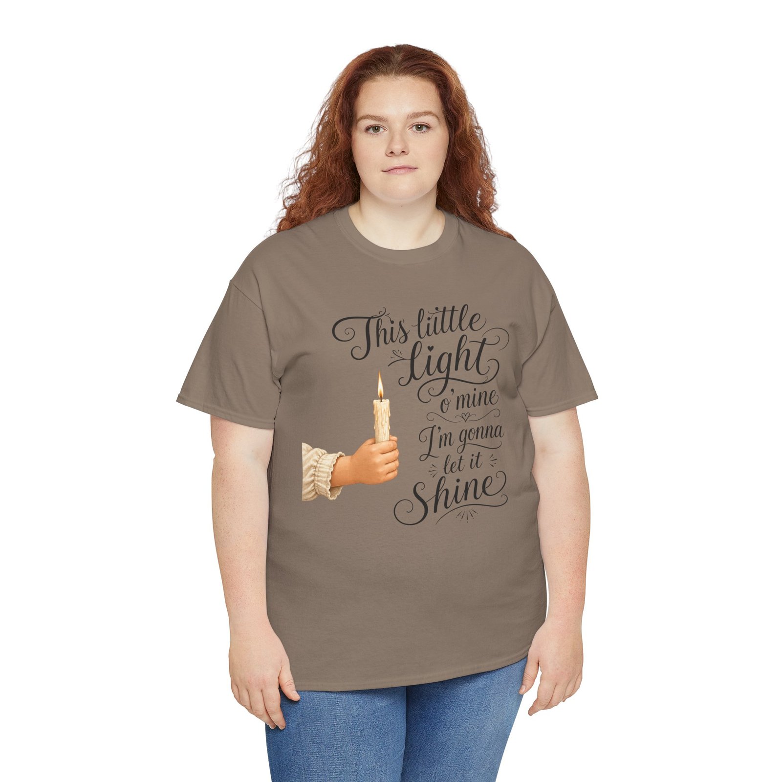 'This Little Light O' Mine' T-Shirt — Inspirational Gospel Tee - Image 6
