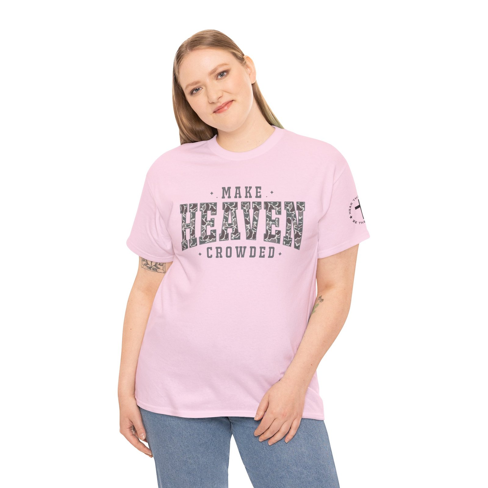 Make Heaven Crowded T-Shirt — Inspirational Christian Faith Tee - Image 96